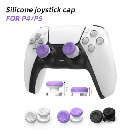 2pcs Silicone Thumb Grip for P - Gaming Accessories Ps5 ulasan dan harga
