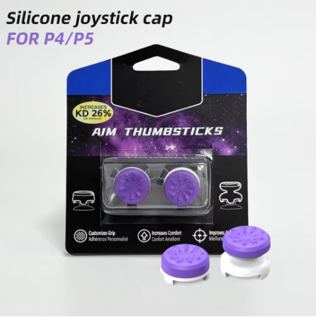 2pcs Silicone Thumb Grip for P - Gaming Accessories Ps5 ulasan dan harga