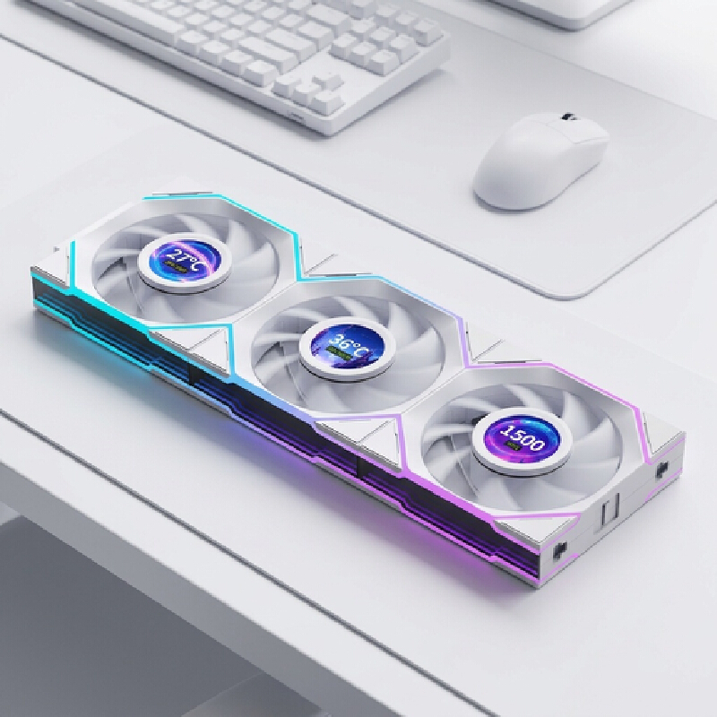 Case Fan 12cm Reverse Blade Lc - Gaming Accessories White ulasan dan harga