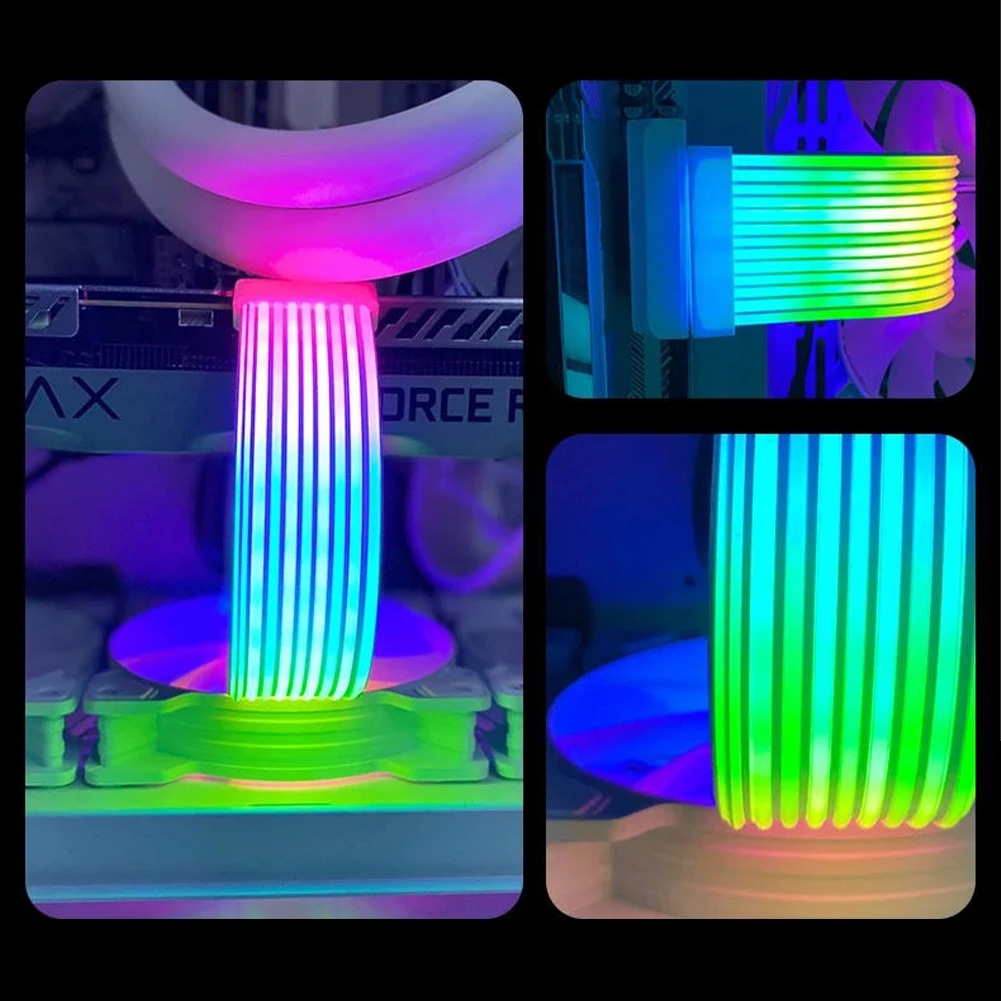 PC RGB Light Strip Suitable fo - Vertical Gpu Bracket ulasan dan harga