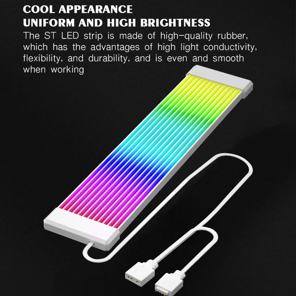 PC RGB Light Strip Suitable fo - Vertical Gpu Bracket ulasan dan harga