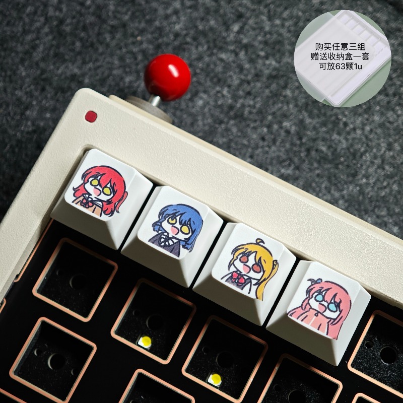 Creative Anime Keycaps Mechani - Gaming Accessories Cute ulasan dan harga