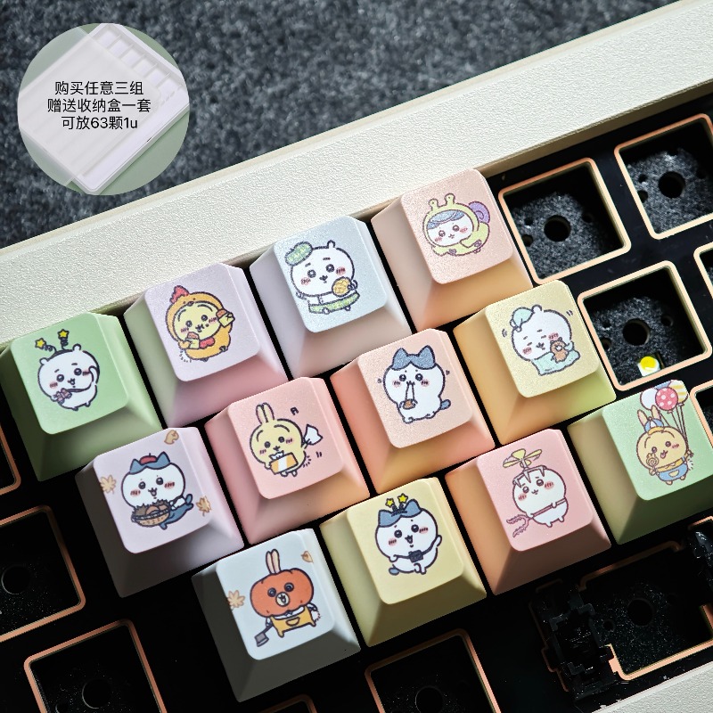 Creative Anime Keycaps Mechani - Gaming Accessories Cute ulasan dan harga